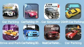 Car Parking, Car Parking Pro, Car Simulator, Dirft Car Parking and More Car Games iPad Gameplay