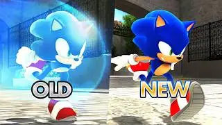 New Running Animations for Sonic Unleashed...