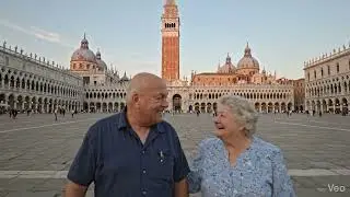 Bob&AliceWorldTour - Тихий час на площади Святого Марка - Венеция, Италия