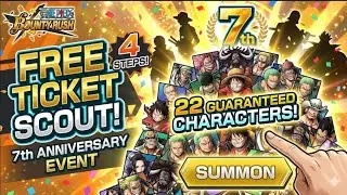 💎 IS THIS REAL?! 22 Characters for FREE?! 7th Anniversary Ticket Scout Showcase!