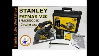 Комплект циркулярной пилы Stanley Fatmax V20 SFMCS500D1k