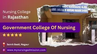 Government College Of Nursing - Nagaur | Nursing Colleges in Rajasthan | mynursingadmission.com