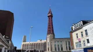 Blackpool England explore day out with the Kids