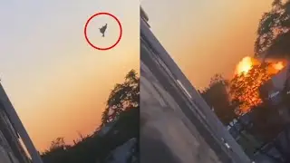 Drones strike a Russian missile electronics factory in Azov.
