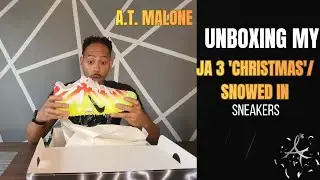 UNBOXING MY JA3 'CHRISTMAS'/'SNOWED IN' SNEAKERS