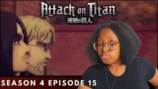ATTACK ON TITAN - Season 4 Episode 15 Reaction - Sole Salvation