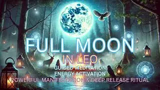 Full Moon in Leo 🌕 Powerful Manifestation & Deep Release Meditation |  Extremely Powerful Ritual