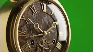 Emotional Clock Animation Green Screen: Free VFX for Storytelling Projects