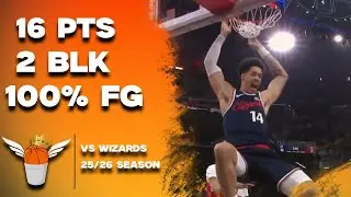 Yanic Konan Niederhauser 16 Points/2 Blocks vs Wizards Full Highlights! (1/14/2026)