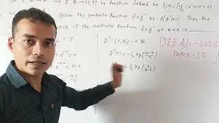 Jee Advanced 2025 paper 2 Mathematics Solution | Composite Functions .