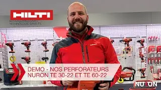 🚨 Hilti Live - nos nouveaux perforateurs Nuron TE 30-22 & TE 60-22
