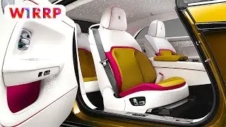 Rolls Royce Spectre Interior Digital Architecture of luxury named SPIRIT Rolls-Royce Car Interior
