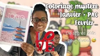D&eacute;fis coloriages myst&egrave;re F&eacute;vrier (PAC) + Bilan colo janvier, loisirs cr&eacute;atif