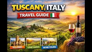 Tuscany Road Trip: Stunning Villages, Wine Country & Epic Views!