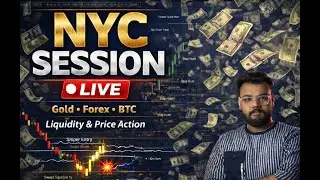 New York Session LIVE 🔴 Gold & Forex Volatility | Liquidity + Sniper Trades| DAY 16