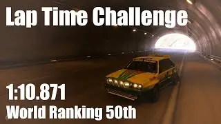 Lap Time Challenge | Grand Valley South | Lancia Delta HF | World Ranking 50th | Gran Turismo 7