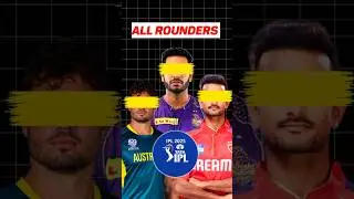 ALL ROUNDERS VALUE IN IPL 2025 #cricket #ipl #shorts