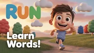 Wordland Adventures: Run, Happy & Big Story  | Fun English learning for children #kidsstories