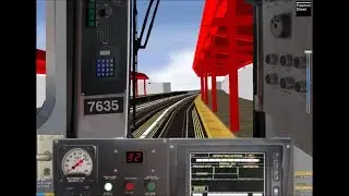 OpenBVE HD: Operating NYC Subway R142 2 Train (Flatbush Ave-Brooklyn College to Wakefield-241st St)