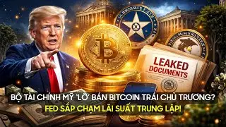 195-Bộ T&agrave;i Ch&iacute;nh Mỹ &lsquo;Lỡ&rsquo; B&aacute;n Bitcoin? Fed Sắp Chạm L&atilde;i Suất Trung Lập| Max Market Insider