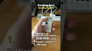 Ranking The Best Instruments! #shorts #music #peak #comedy