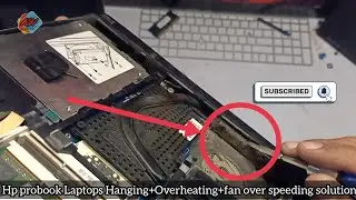 hp probook 6470b Stuck and hanging solution @khcomputers