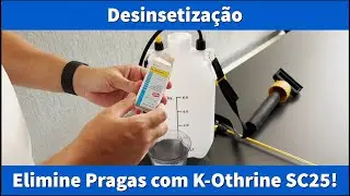 Desinsetização Eficiente: Como Usar o K-Othrine SC25 Passo a Passo