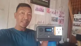 The best technology Eco flow river 2  Power station unboxing order from Amazon.  