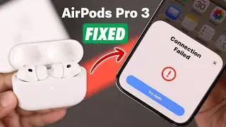 [Fixed] AirPods Pro 3 'Connection Failed' Red Exclamation Mark Error!