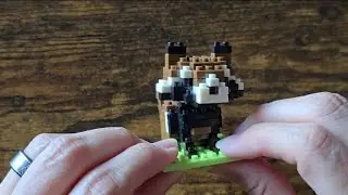 Putting Together a Tanuki Petit Block Kit From Daiso