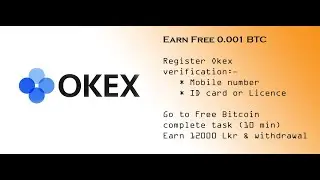 OKEx Free Bitcoin Withdraw Proofs - (Live Withdraw)