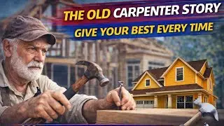 The Old Carpenter Story | Why You Must Give Your Best Every Time | Corporate Training #story 