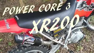 Como Instalei o Power Core 3 Da CRF 230 Na Xr 200, Com Corte De Giro No Final