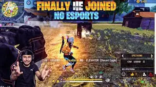 Finally He Joined NG ESPORTS 😱 CSW LEGEND vs @elevatorff 1 vs 1 😍 @NonstopGaming_ Reaction.