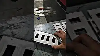 switch board banane ka mold .amazing mold. #mr_arun_pawar #machine #plastic