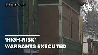 Nine people arrested after 'high-risk' search warrants were executed in Monroe County