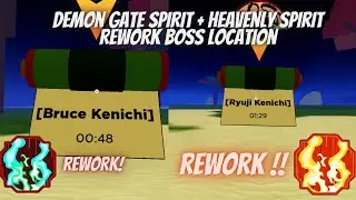 *REWORK* Demon Gate Spirit And Heavenly Spirit Boss Locations in Shindo Life | RELLGames