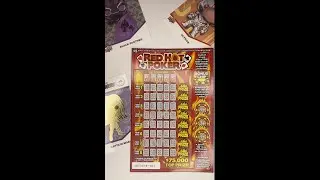 🔥Scratching Off the California Lotto Red Hot Poker Scratcher! 🔥💰 (Video 5) #lottery #scratchers