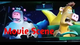 Movie Scene | Barnyard : Run from the police chase | Mas Kae 27