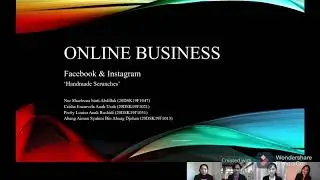 Video Presentation Facebook and Instagram Entrepreneurship