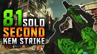 COD Ghosts: FAST SOLO 81 SECOND KEM STRIKE w/WEED CAMO RIPPER!