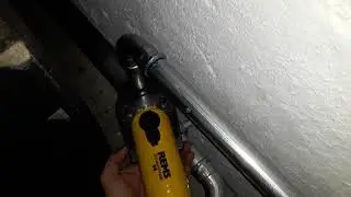 REMS power press se, 35 mm carbon steel pipes