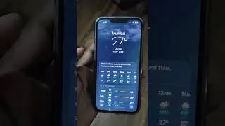 iphone weather feature and animation #weather #iphone #iphone13 #features  #tech