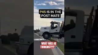 ❓What was HE THINKING❓🤦🏽&zwj;♂️ #trucker #trucking #trellstrails #truckdriver