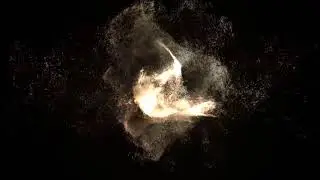 Particle  krakatoa | FREE Video Background Loop HD 1080p | Med_Sal