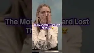 The Moments Amber Heard Lost The Trial... #johnnydepp #amberheard #johnnydepptrial  #funny