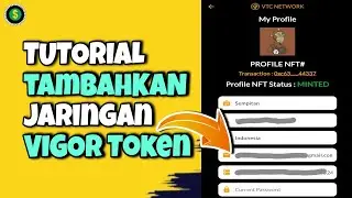 TUTORIAL TAMBAHKAN JARINGAN VIGOR TOKEN || METAMASK - VT NETWORK❗