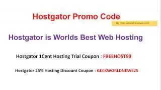 Hostgator Promo Code