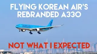 Flying The NEW REBRANDED Korean Air A330 In Economy | KE648 | Singapore To Korea