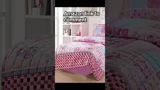Kids Compressed Comforter 3Piece Set, Single Size, Colored Flowers 3, Pink, Microfiber #accessories